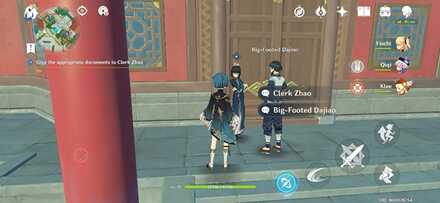 Genshin - Necessary Procedures Clerk Zhao