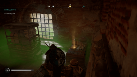 Poisonous Powder Trap Location (AC Valhalla) Overworld View