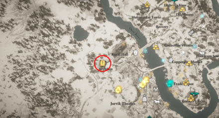 Rage of Helheim Location (AC Valhalla) Map View