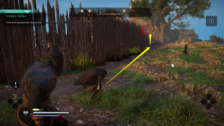 Unholy Father - Stealth route step 1.png