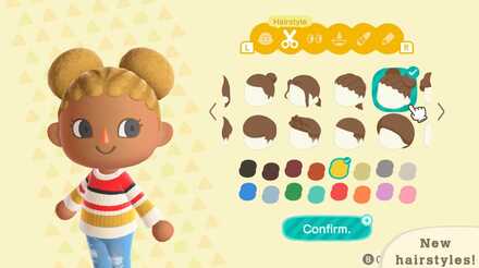 ACNH - New Hairstyles