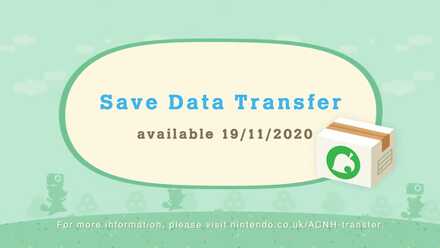 ACNH - Save Data Transfer