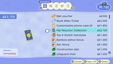 ACNH - Hip Reaction Collection