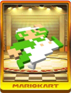 8 Bit Jumping Luigi Skills And Favored Courses Mario Kart Tour Game8