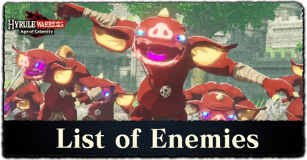 List of Enemies