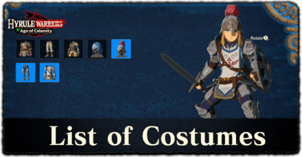 Costumes List: How To Unlock Costumes | Hyrule Warriors: Age Of  Calamity｜Game8