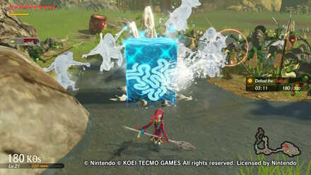 Use Cryonis to Freeze Enemies on Water