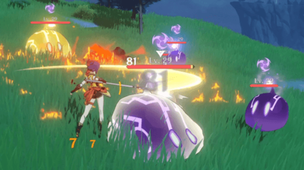 Genshin - A Mysterious Loss - Defeat the Electro Slimes