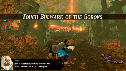 Tough Bulwark of the Gorons Banner