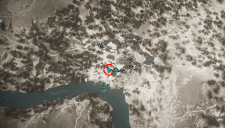 Ranged Poison Strike Location (AC Valhalla) Map View