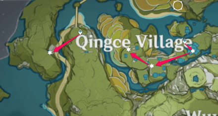 Qingce Village Farming Route.png