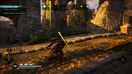 Walls and Shadows - Temple of Mithras stealth route part 1.png