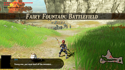 Fairy Fountain: Battlefield Banner