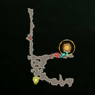 Cross the Hebra Mountains Korok Seeds Map