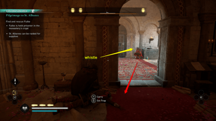 Pilgrimage to St. Albanes - Saint Albanes Abbey stealth route part 4.png