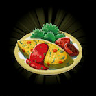 Vegetable Omelet Icon
