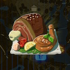 Salt-Grilled Gourmet Meat Icon
