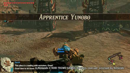 Apprentice Yunobo Banner