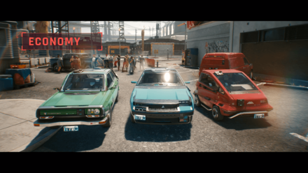 Cyberpunk 2077 - Economy Cars