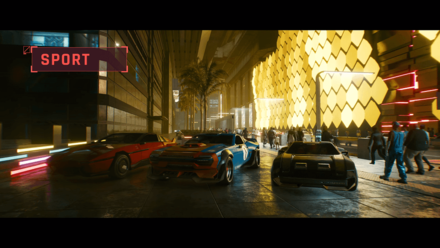 Cyberpunk 2077 - Sport Cars
