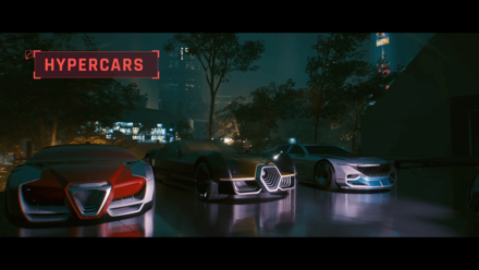 Cyberpunk 2077 - Hypercars