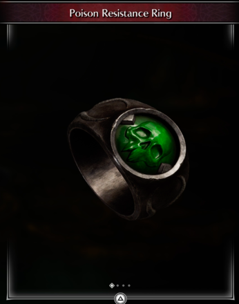 Poison Resistance Ring