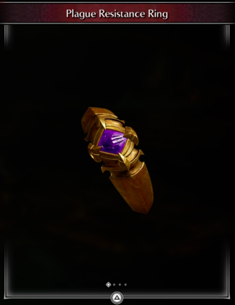 Plague Resistance Ring