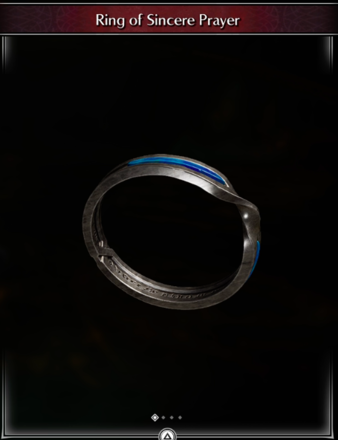 Ring of Sincere Prayer