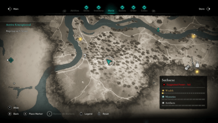 Arrive Unexpected - Starting Location.png