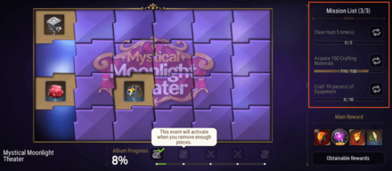 Mystical Moonlight Theater Sample Quest