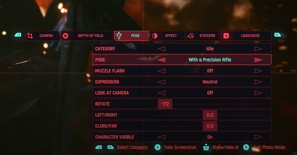 Cyberpunk 2077 - Photo Mode Pose