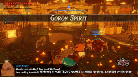 Goron Spirit Banner