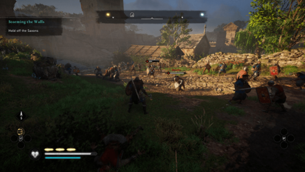 Storming The Walls - Hold off the Saxons