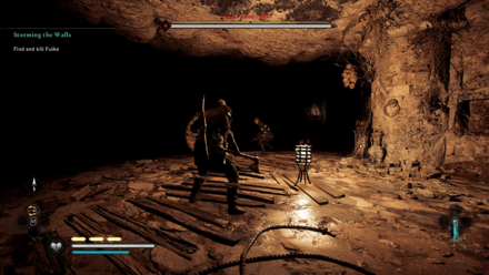 Storming The Walls - Fulke boss fight phase 1