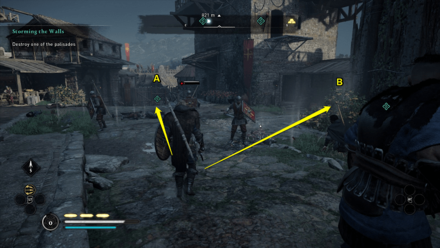 Storming The Walls - Destroy one of the palisades