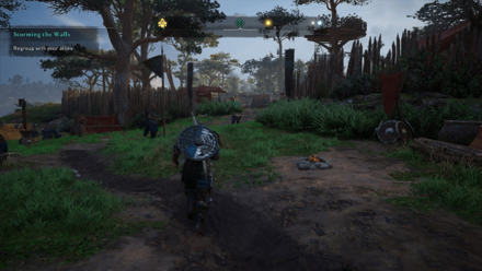 Storming The Walls - Regroup with your allies