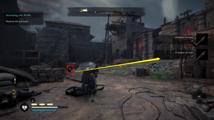 Storming The Walls - Destroy the palisade