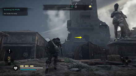 Storming The Walls - Get inside the keep