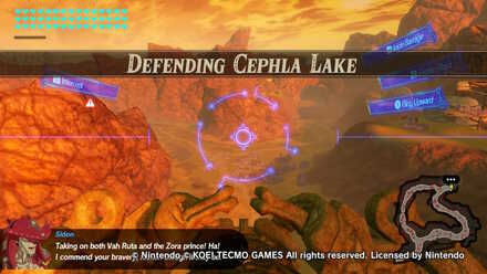 Defending Cephla Lake Banner