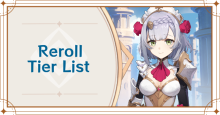 Reroll Tier List Best Characters To Reroll For Genshin Impact Game8