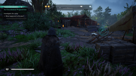 An Uncommon Proposition - Investigate the camp.png