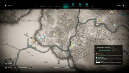 Cleeve Hill Location.png