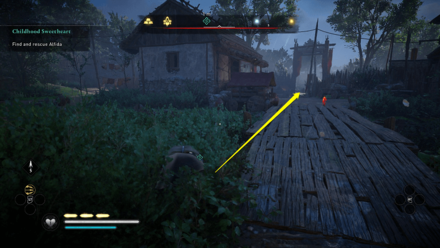 Childhood Sweetheart - Brentwood Outpost stealth route part 6.png