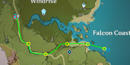 Gliding Challenge Route Day 3