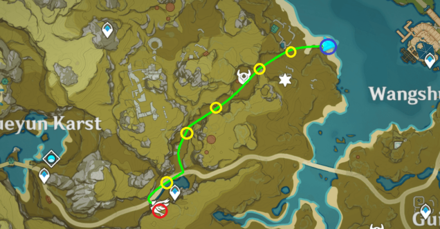 Gliding Challenge Day 4 Route