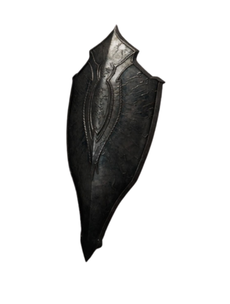 Dark Silver Shield Icon