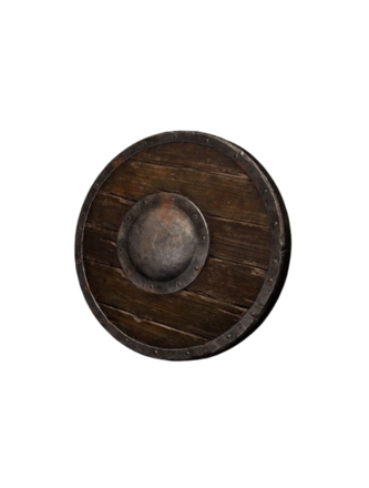Wooden Shield Icon