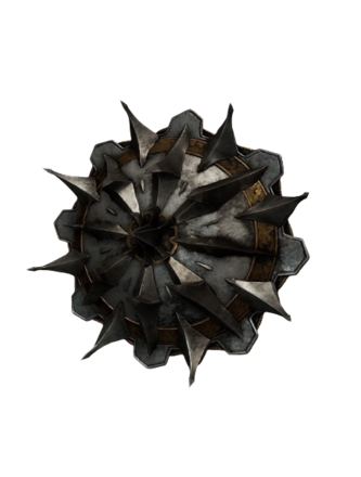 Spiked Shield Icon