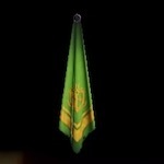 Gold Sigil Scarf (Light Green) Pendant.png