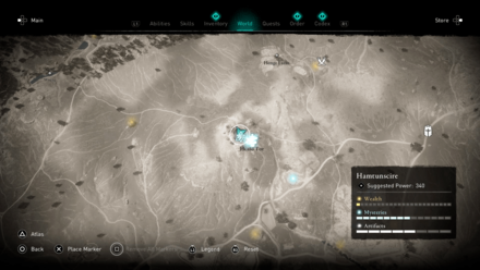 The Arrow in the Tree Map View.png